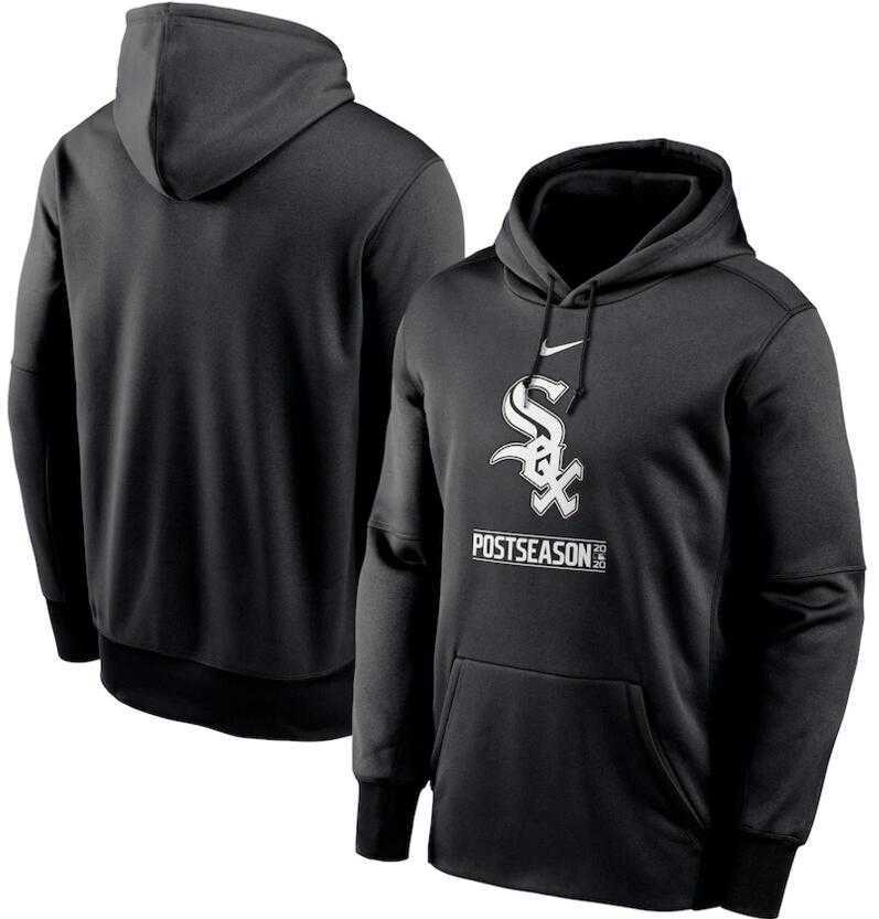 Men's Chicago White Sox Nike Black 2020 Postseason Collection Pullover Hoodie,We sell and wholesale Men's Chicago White Sox Nike Black 2020 Postseason Collection Pullover Hoodie on line form chian!